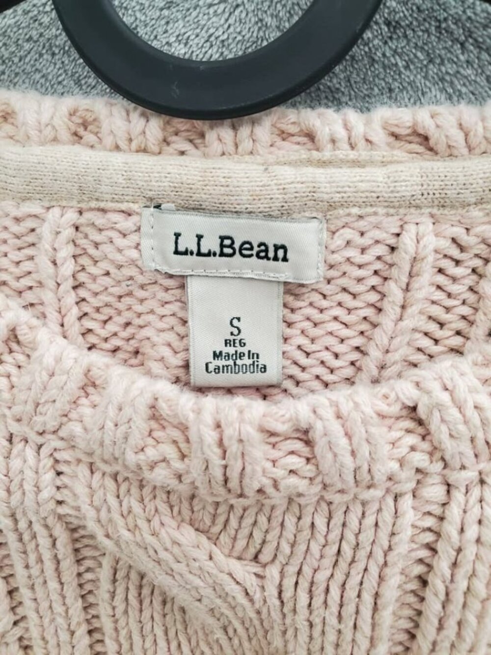 L.L. Bean Sweater 100% cotton - Picture 3 of 4